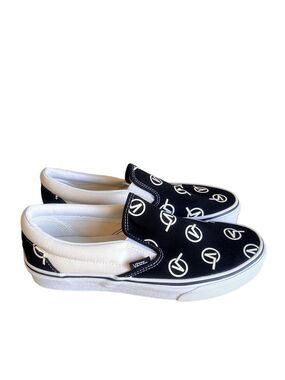 Vans Classic Slip On Circle V Unisex Shoe Size 9 or 7.5 #029